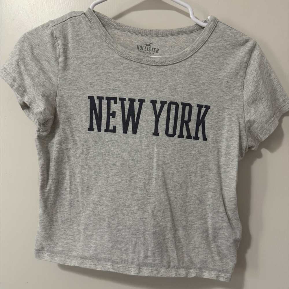 Hollister Gray 'New York' T-Shirt